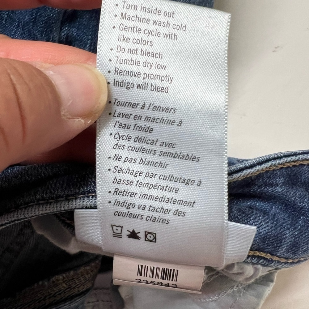 PAIGE Womens Medium Adalyn Wash Verdugo Crop Skinny Stretch Jeans Size 31 - Picture 7 of 10